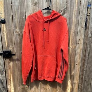 Vintage Adidas Men's Bold Hooded sweatshirt size Large